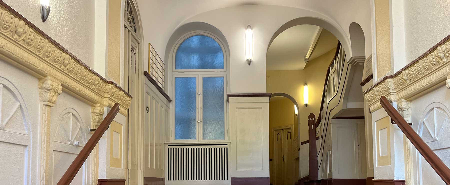 Das Foyer der Rechtsanwaltskanzlei Werthschuetzky