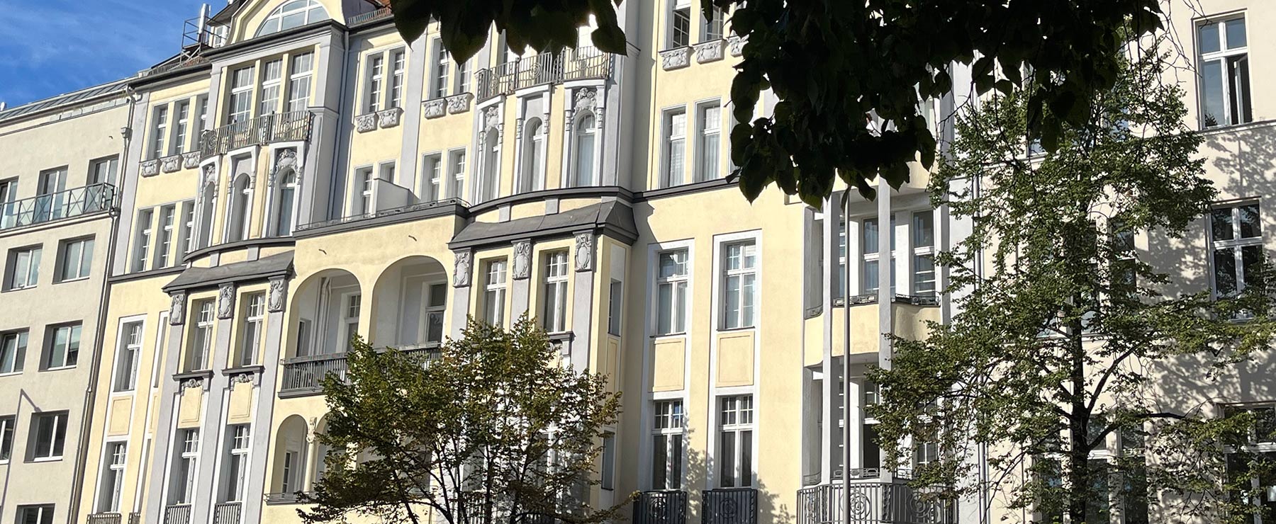 Außenansicht der Rechtsanwaltskanzlei Anne Werthschützky